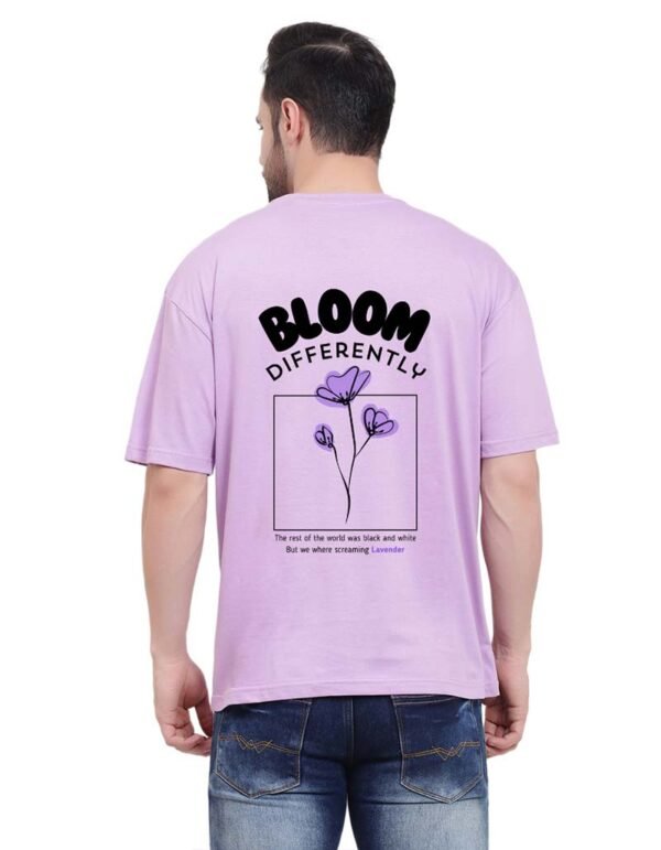 Bloom Design Lavender Oversized Tee